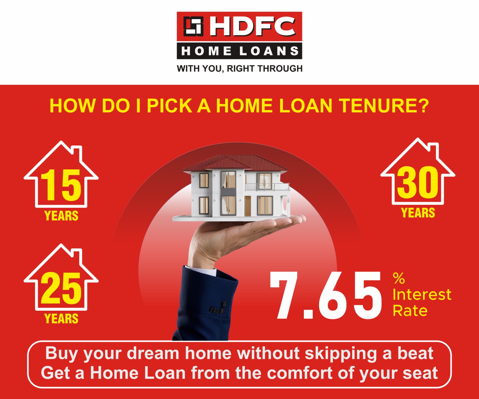 HDFC Home Loan Savings Plan poster