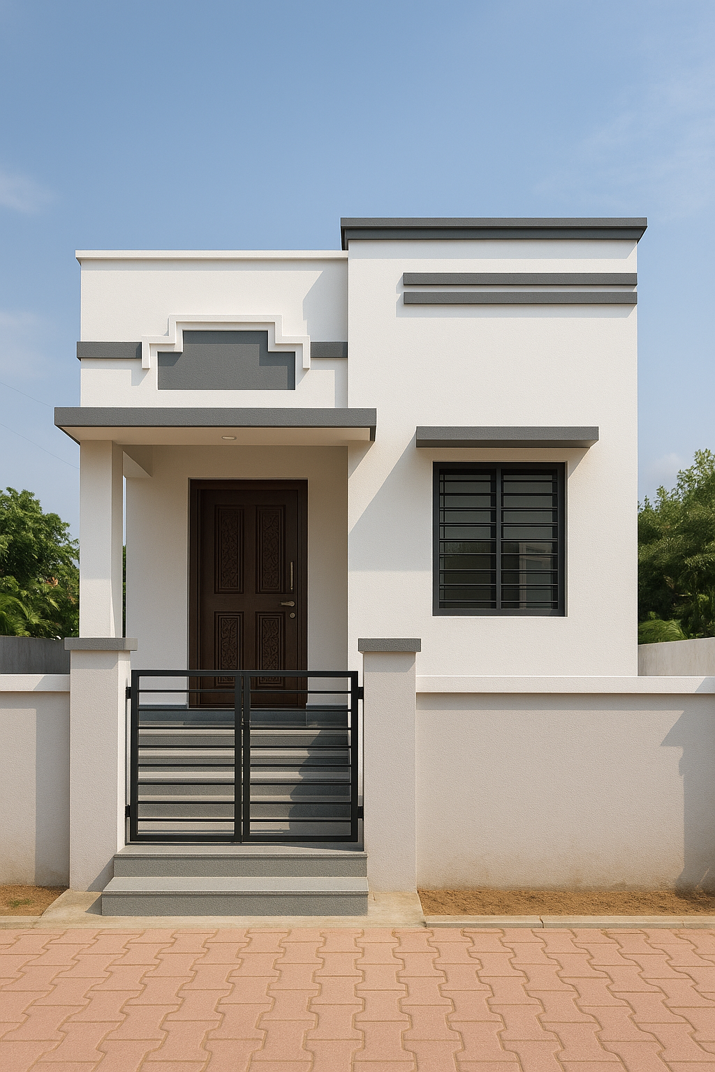 1BHK elevation